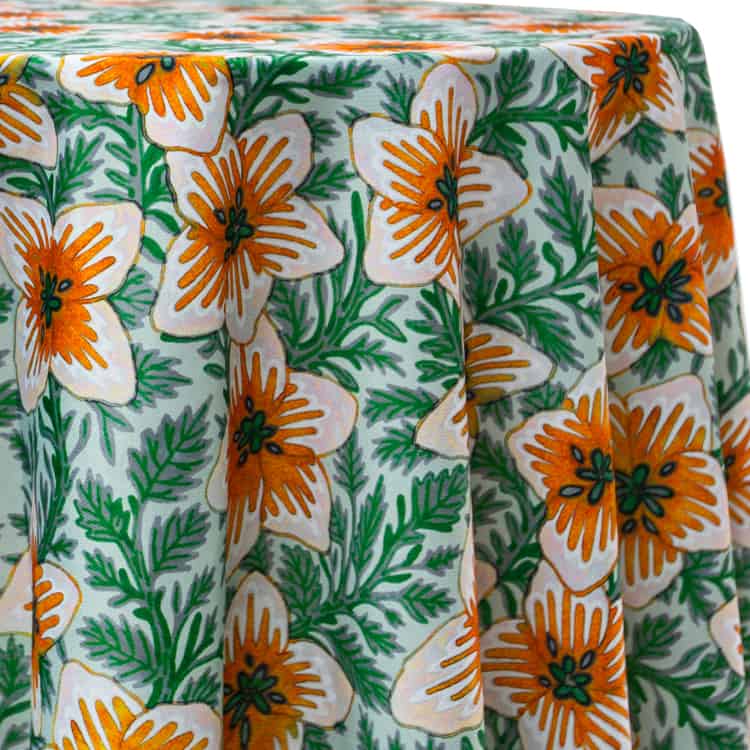 Floral Print - Fabric Swatches Premier Table Linens